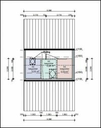 Plattegrond - tweede verdieping